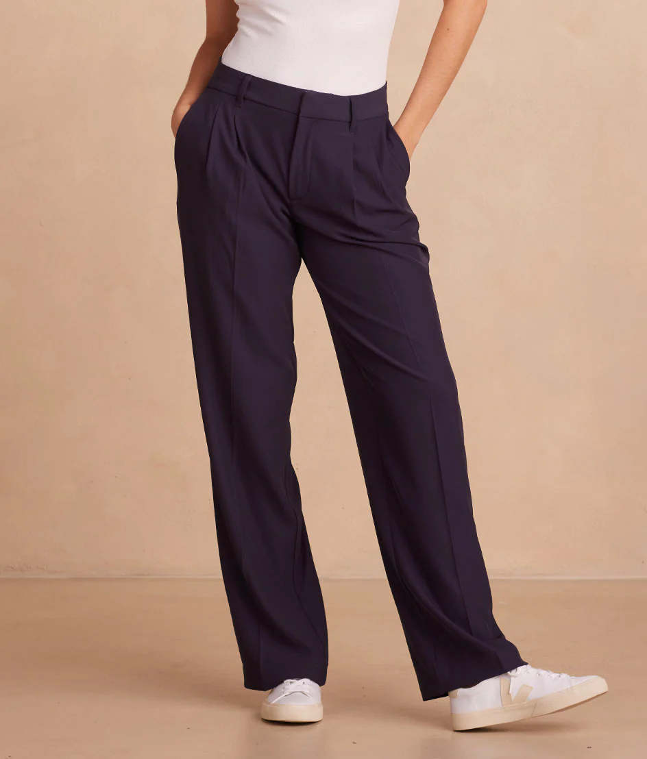 Classic Straight-Leg Pants